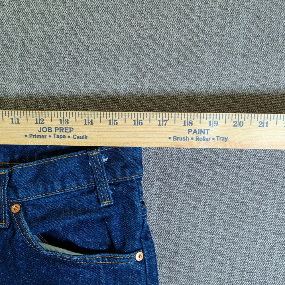 Levi's 509 Jeans Mens 34/32 Blue Orange Tab Straight Leg‎ Made in USA Vintage